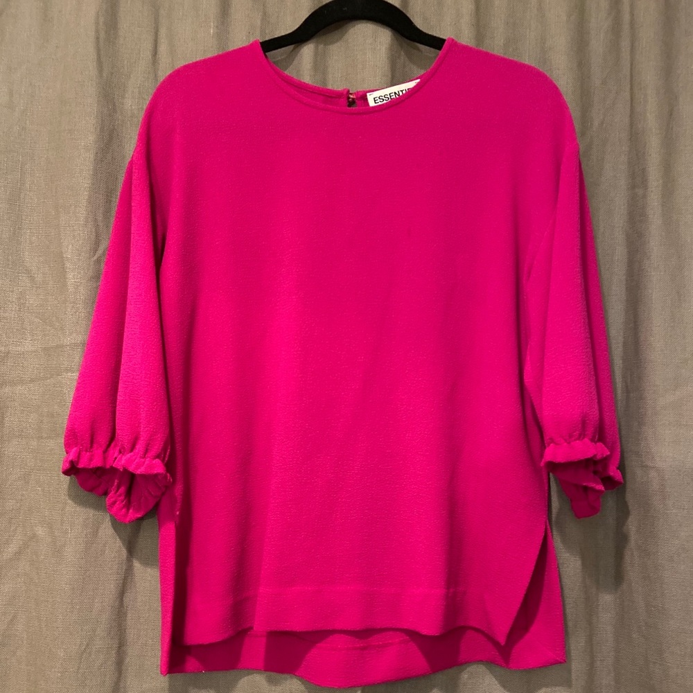 Essentiel Hot Pink Blouse